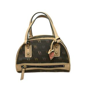 Dooney & Bourke Mini Bag in Brown and Tan